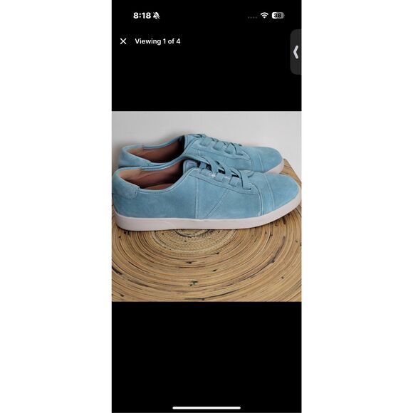 Vionic Jean Suede Sneaker Blue 9.5 - Picture 5 of 5